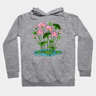 Lotus Flowers Hoodie